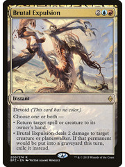 Magic: The Gathering Brutal Expulsion (200) Damaged