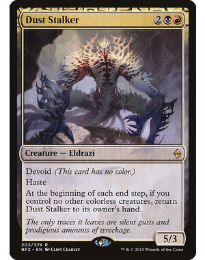 Magic: The Gathering Dust Stalker (202) Moderately Played