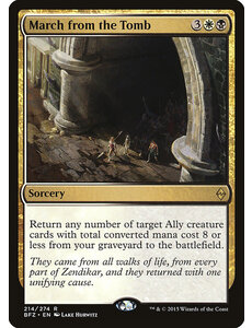 Magic: The Gathering March from the Tomb (214) Moderately Played Foil