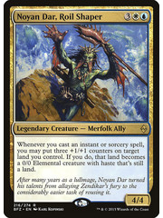 Magic: The Gathering Noyan Dar, Roil Shaper (216) Moderately Played