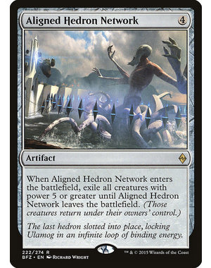 Magic: The Gathering Aligned Hedron Network (222) Moderately Played