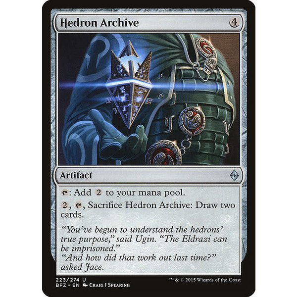 Magic: The Gathering Hedron Archive (223) Lightly Played