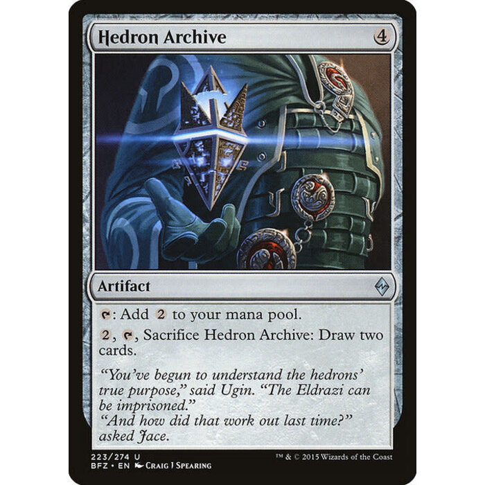 Magic: The Gathering Hedron Archive (223) Lightly Played