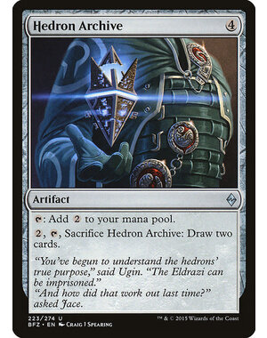 Magic: The Gathering Hedron Archive (223) Moderately Played