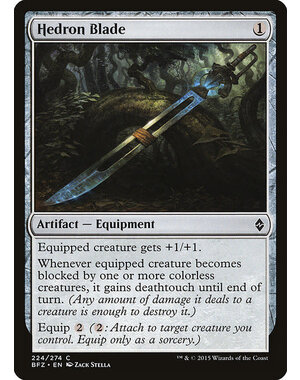 Magic: The Gathering Hedron Blade (224) Lightly Played