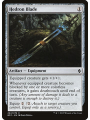 Magic: The Gathering Hedron Blade (224) Moderately Played Foil