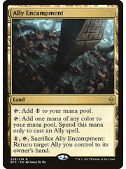 Magic: The Gathering Ally Encampment (228) Moderately Played