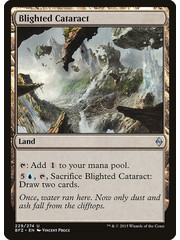 Magic: The Gathering Blighted Cataract (229) Lightly Played Foil
