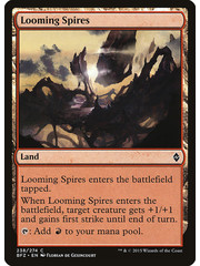 Magic: The Gathering Looming Spires (238) Moderately Played