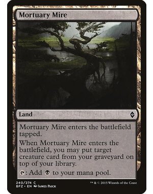 Magic: The Gathering Mortuary Mire (240) Lightly Played