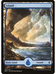 Magic: The Gathering Island (255) Lightly Played