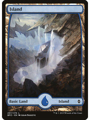 Magic: The Gathering Island (257) Lightly Played