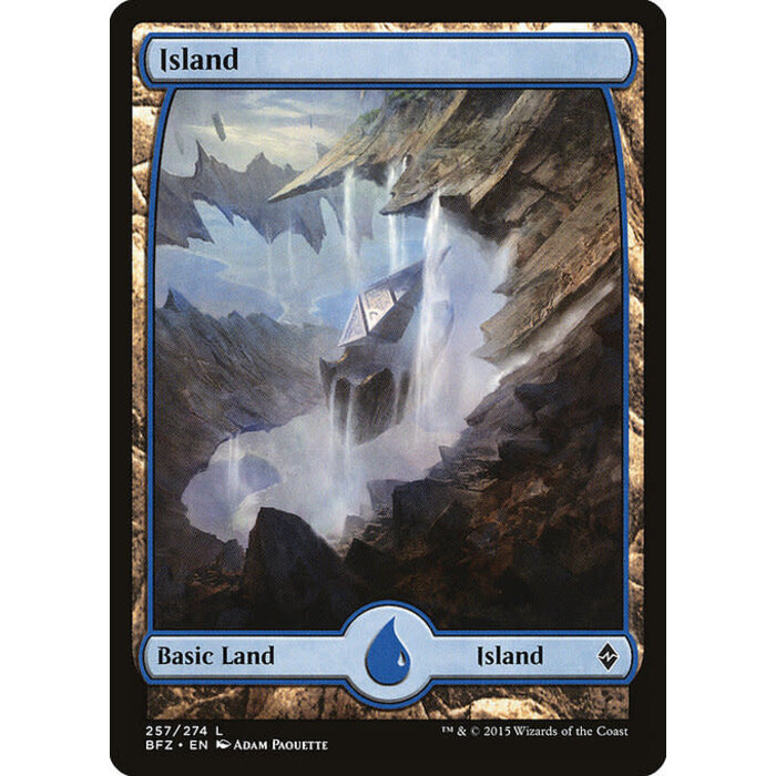 Magic: The Gathering Island (257) Lightly Played