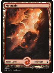 Magic: The Gathering Mountain (265) Moderately Played