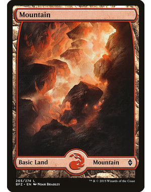 Magic: The Gathering Mountain (265) Moderately Played