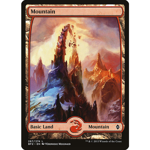 Magic: The Gathering Mountain (267) Lightly Played