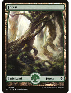 Magic: The Gathering Forest (270) Lightly Played