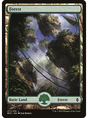 Magic: The Gathering Forest (271) Lightly Played