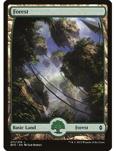 Magic: The Gathering Forest (271) Lightly Played