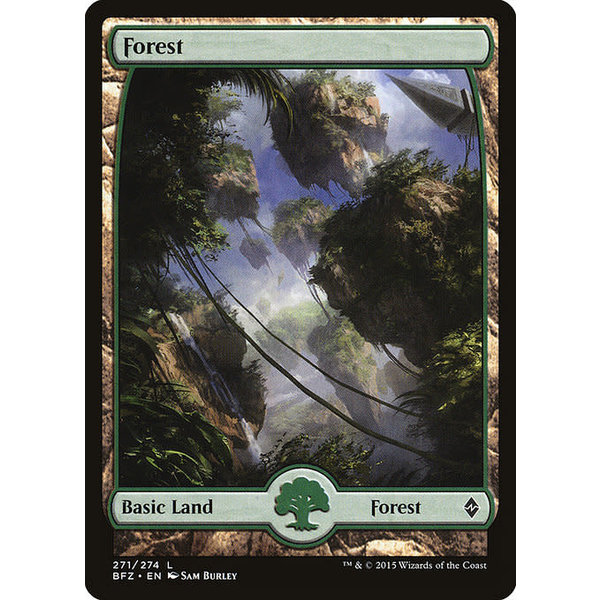 Magic: The Gathering Forest (271) Lightly Played