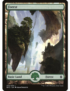 Magic: The Gathering Forest (272) Lightly Played