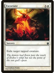 Magic: The Gathering Excoriate (010) Lightly Played