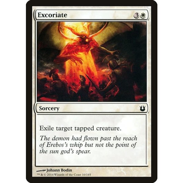 Magic: The Gathering Excoriate (010) Lightly Played