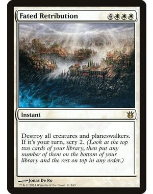 Magic: The Gathering Fated Retribution (011) Damaged