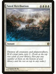 Magic: The Gathering Fated Retribution (011) Lightly Played