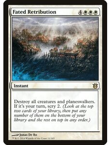 Magic: The Gathering Fated Retribution (011) Lightly Played Foil
