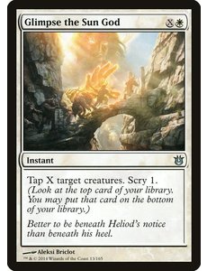 Magic: The Gathering Glimpse the Sun God (013) Lightly Played