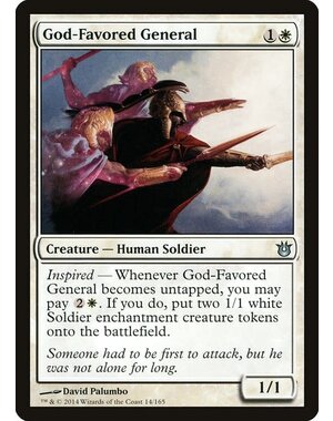 Magic: The Gathering God-Favored General (014) Lightly Played