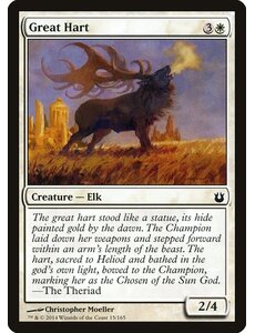 Magic: The Gathering Great Hart (015) Lightly Played
