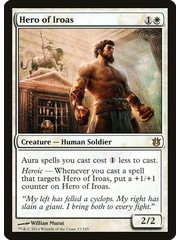 Magic: The Gathering Hero of Iroas (017) Moderately Played
