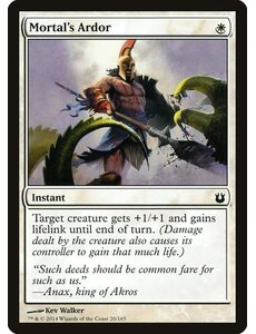 Magic: The Gathering Mortal's Ardor (020) Lightly Played
