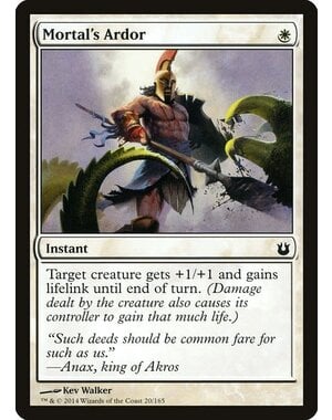 Magic: The Gathering Mortal's Ardor (020) Lightly Played