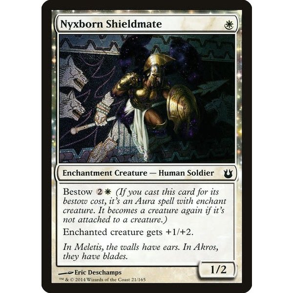 Magic: The Gathering Nyxborn Shieldmate (021) Moderately Played