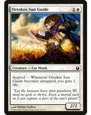 Magic: The Gathering Oreskos Sun Guide (022) Lightly Played