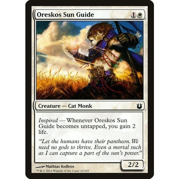 Magic: The Gathering Oreskos Sun Guide (022) Lightly Played