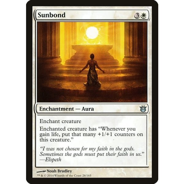 Magic: The Gathering Sunbond (028) Lightly Played