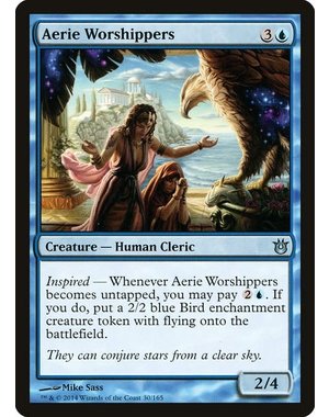 Magic: The Gathering Aerie Worshippers (030) Lightly Played