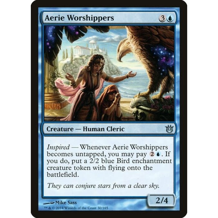 Magic: The Gathering Aerie Worshippers (030) Lightly Played