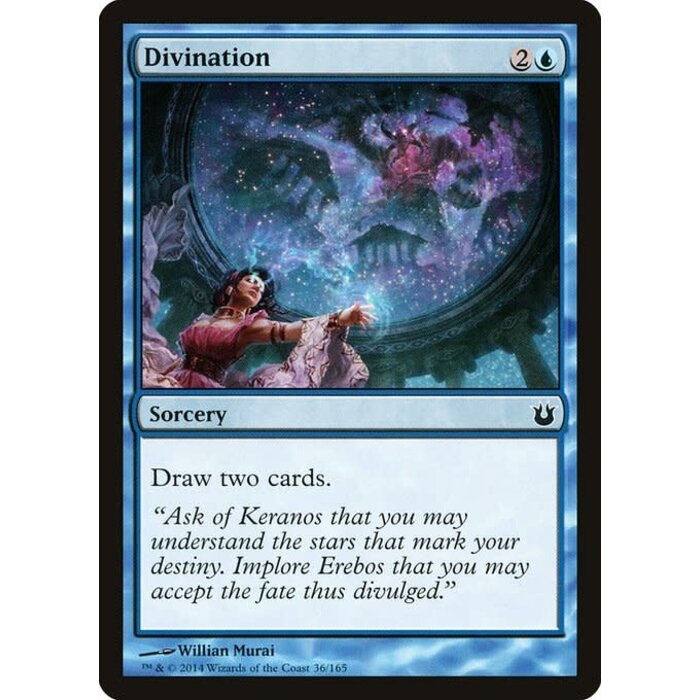Magic: The Gathering Divination (036) Lightly Played