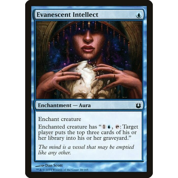 Magic: The Gathering Evanescent Intellect (038) Lightly Played