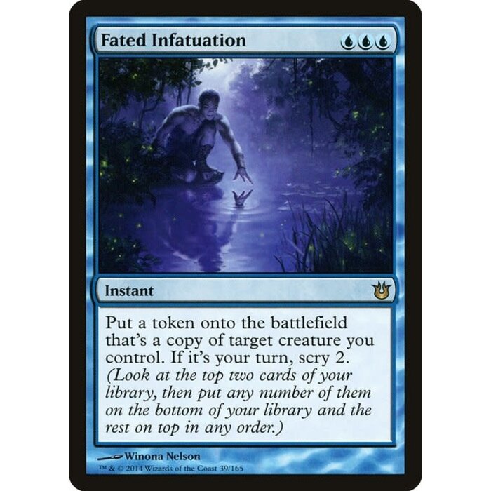 Magic: The Gathering Fated Infatuation (039) Damaged