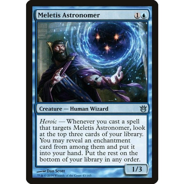 Magic: The Gathering Meletis Astronomer (043) Lightly Played