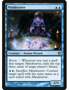 Magic: The Gathering Mindreaver (044) Damaged