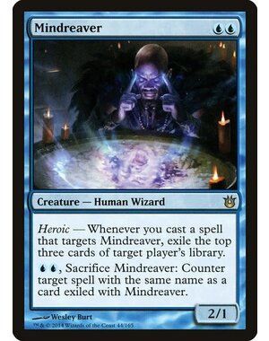 Magic: The Gathering Mindreaver (044) Moderately Played Foil