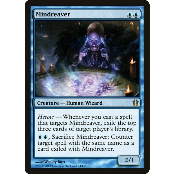 Magic: The Gathering Mindreaver (044) Moderately Played Foil