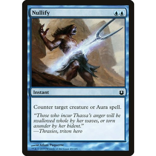 Magic: The Gathering Nullify (045) Lightly Played